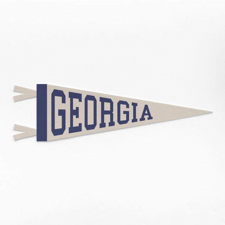 Georgia Varsity Felt Pennant