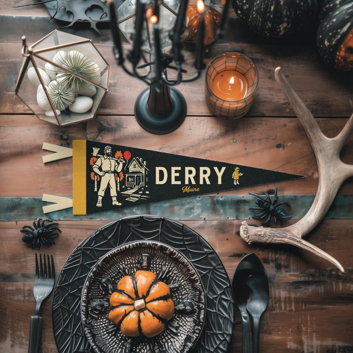 Derry Maine Felt Pennant