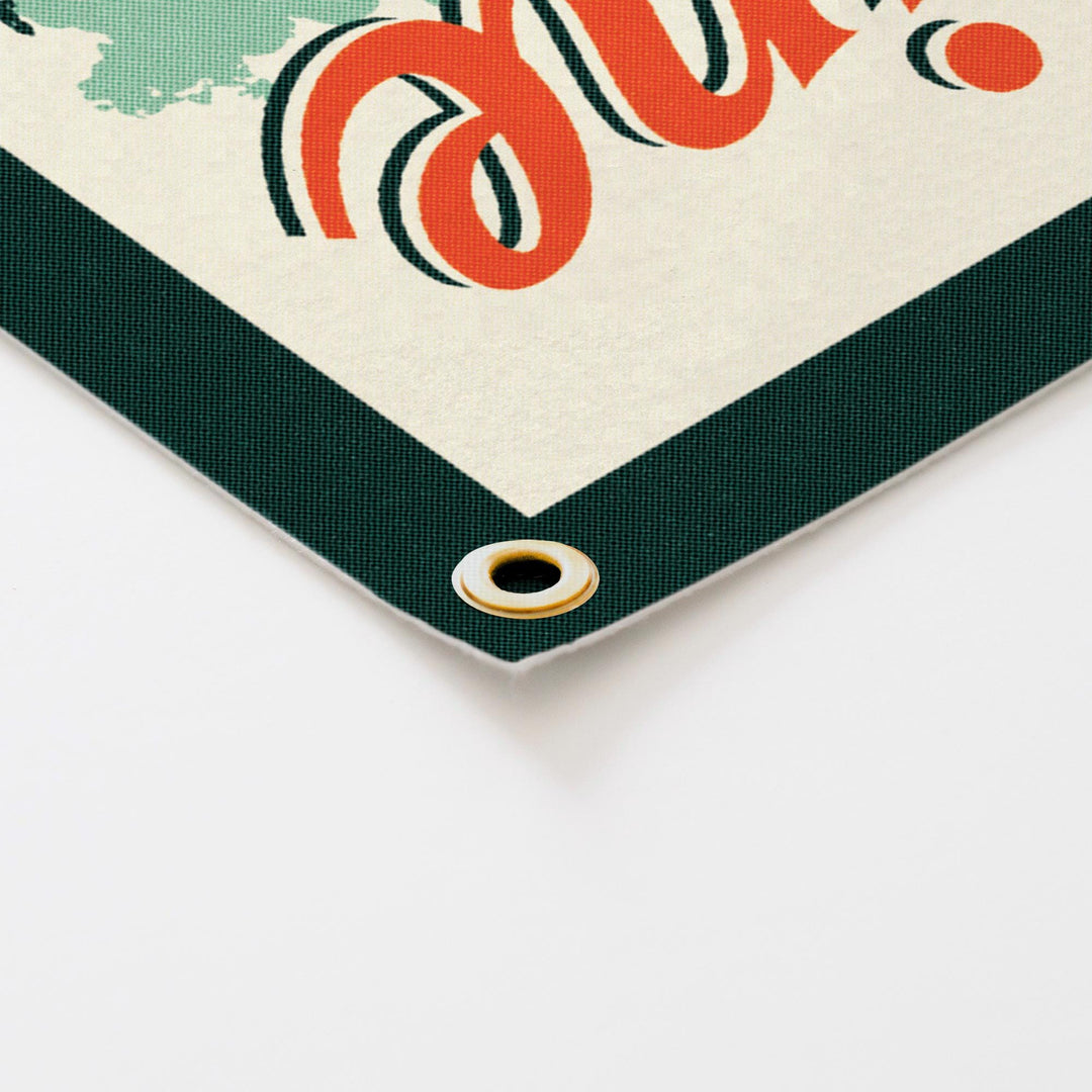 Maine Felt Camp Flag