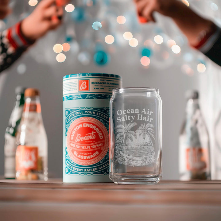 Custom Ocean Beach Theme Glasses