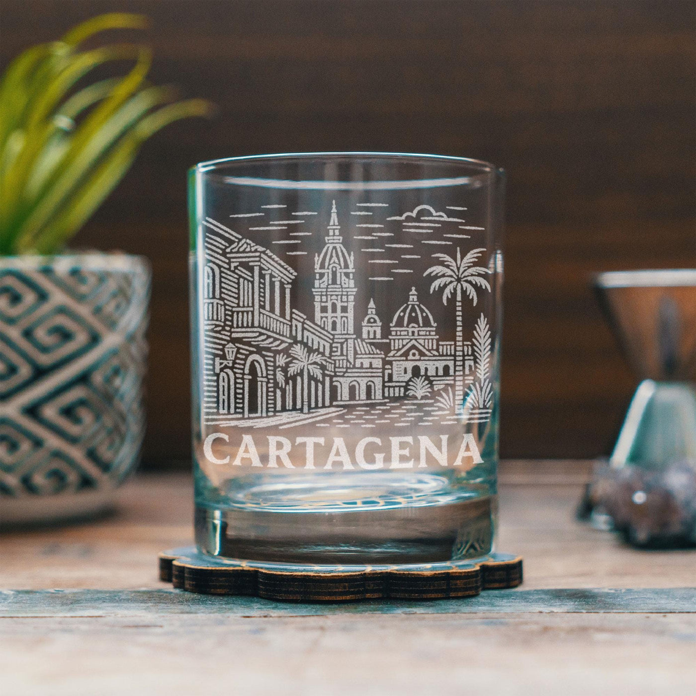 Cartagena Colombia Glass