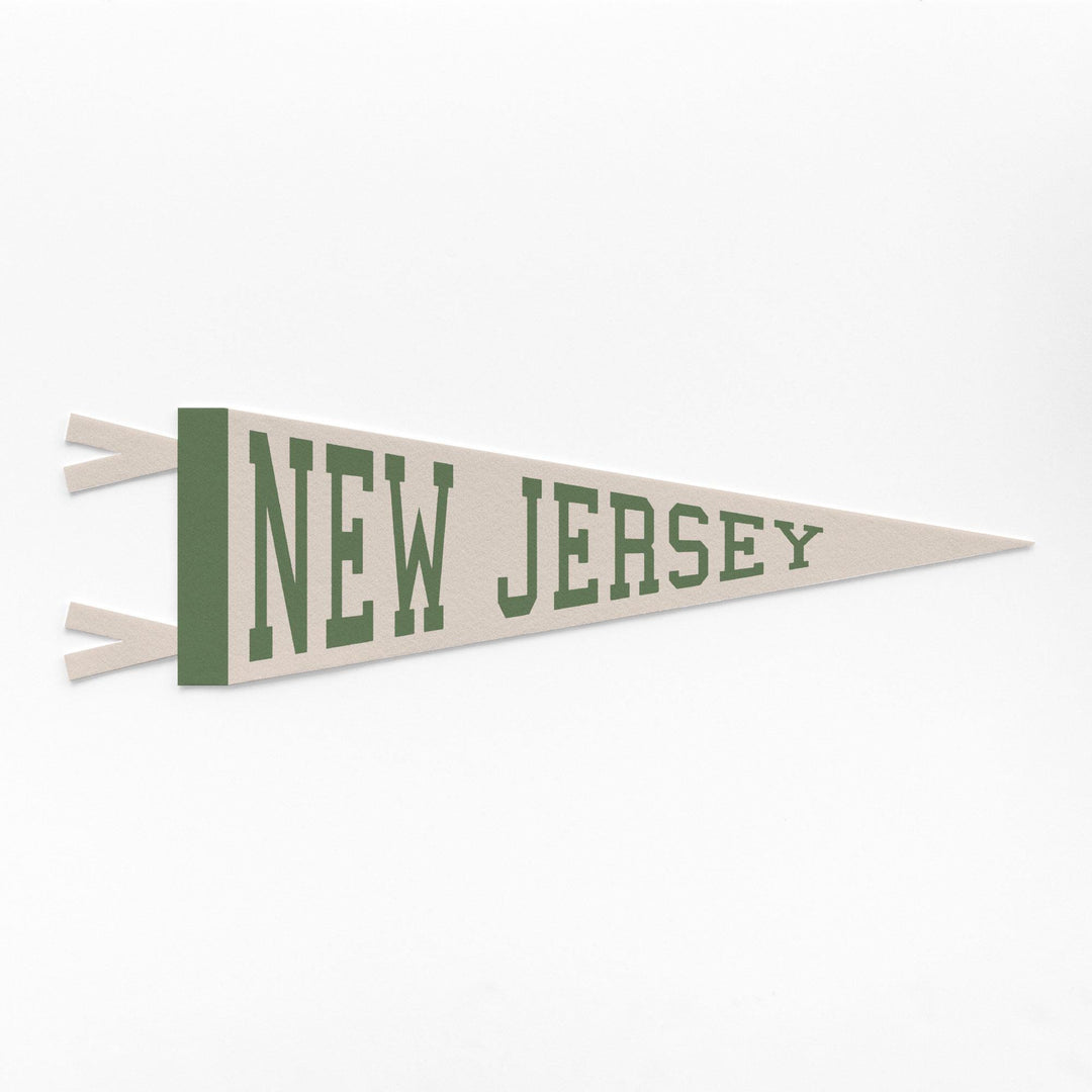 New Jersey Varsity Felt Pennant