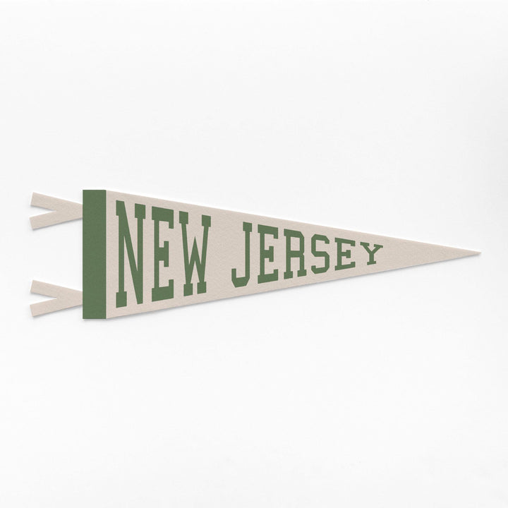 New Jersey Varsity Felt Pennant