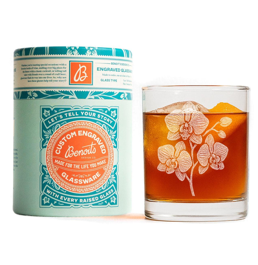 Orchid Glasses