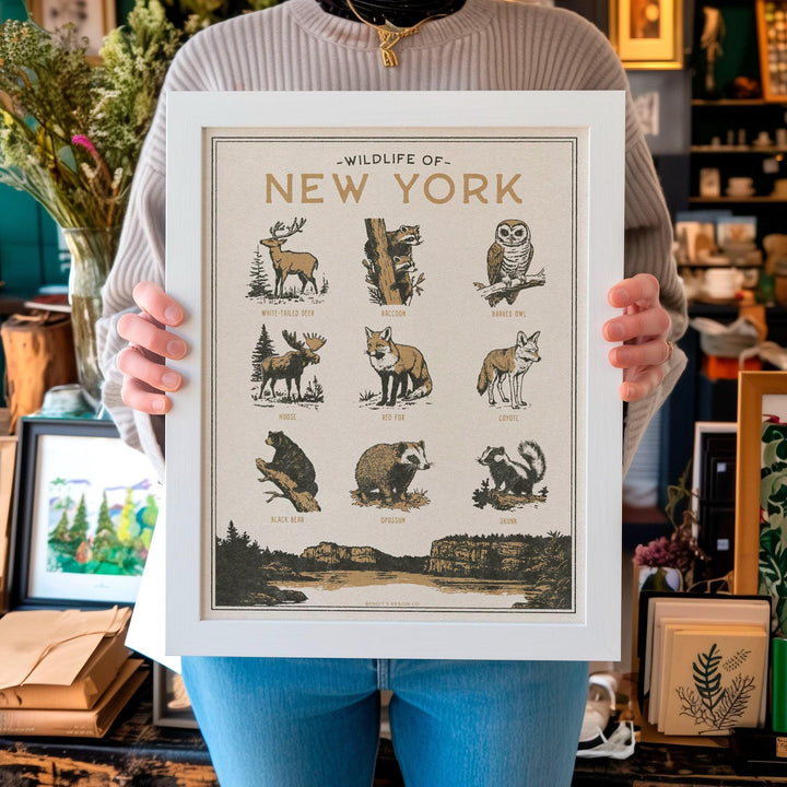 New York Wildlife Print