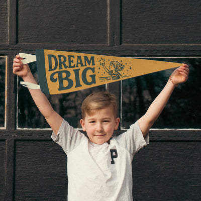 Dream Big Felt Pennant