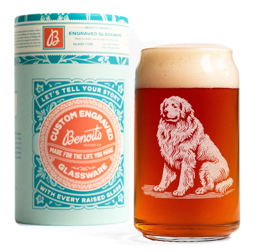 Great Pyrenees Customizable Dog Glasses