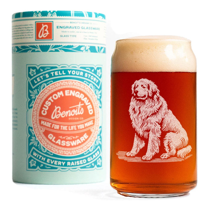 Great Pyrenees Customizable Dog Glasses