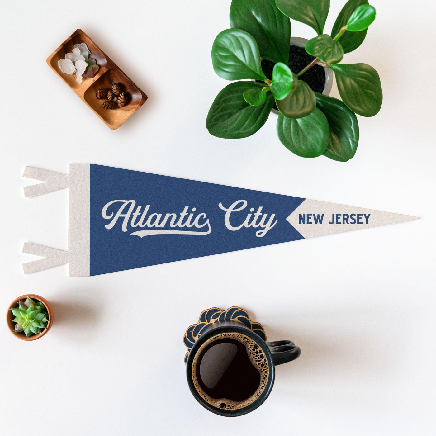 Custom Classic City & State Felt Pennant