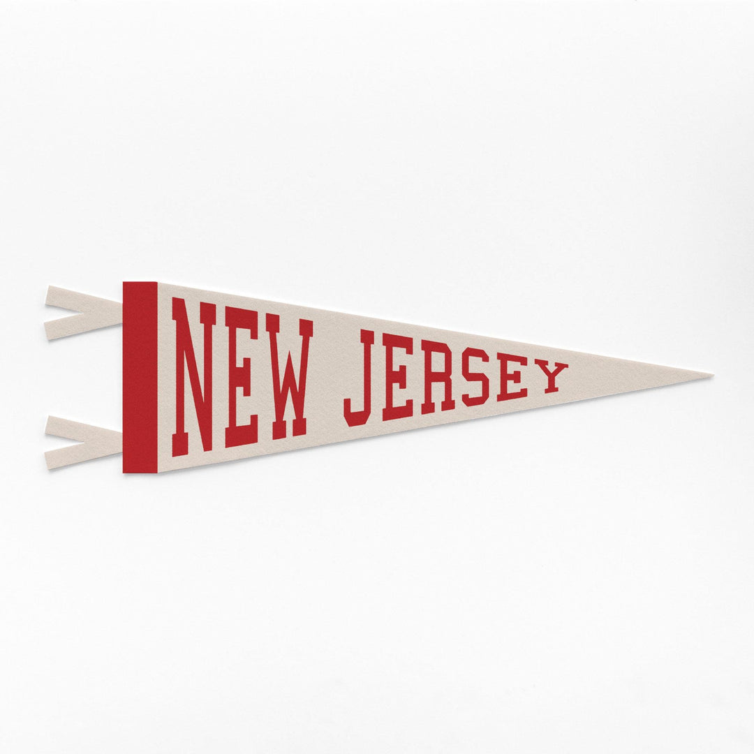 New Jersey Varsity Felt Pennant