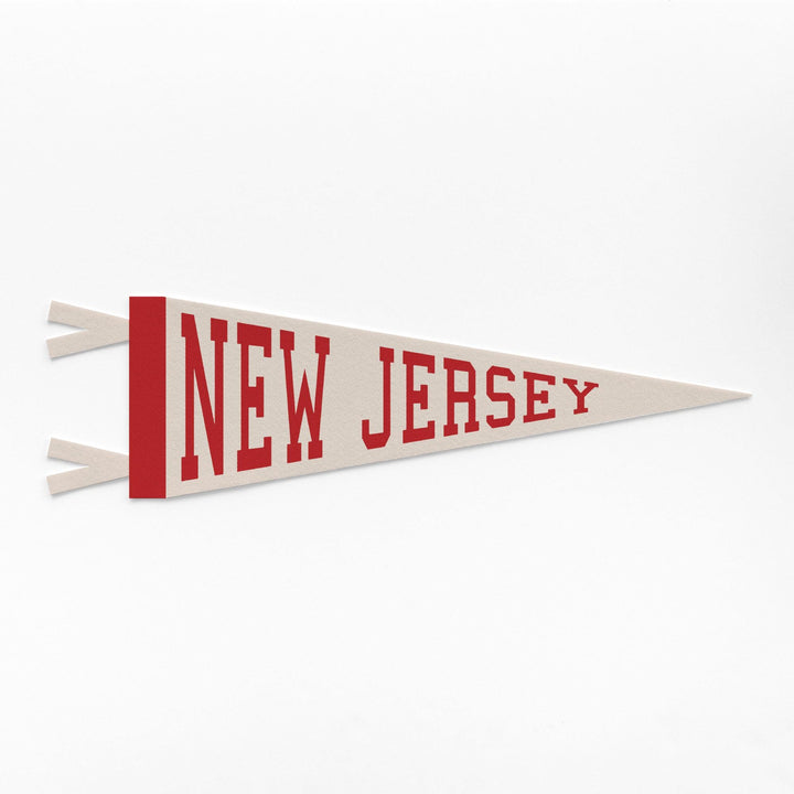 New Jersey Varsity Felt Pennant