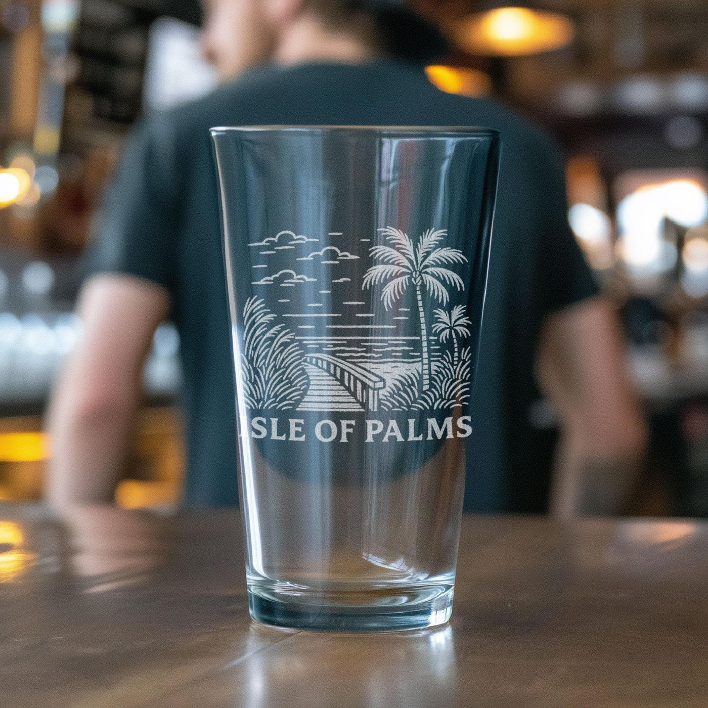 Isle of Palms South Carolina Glass