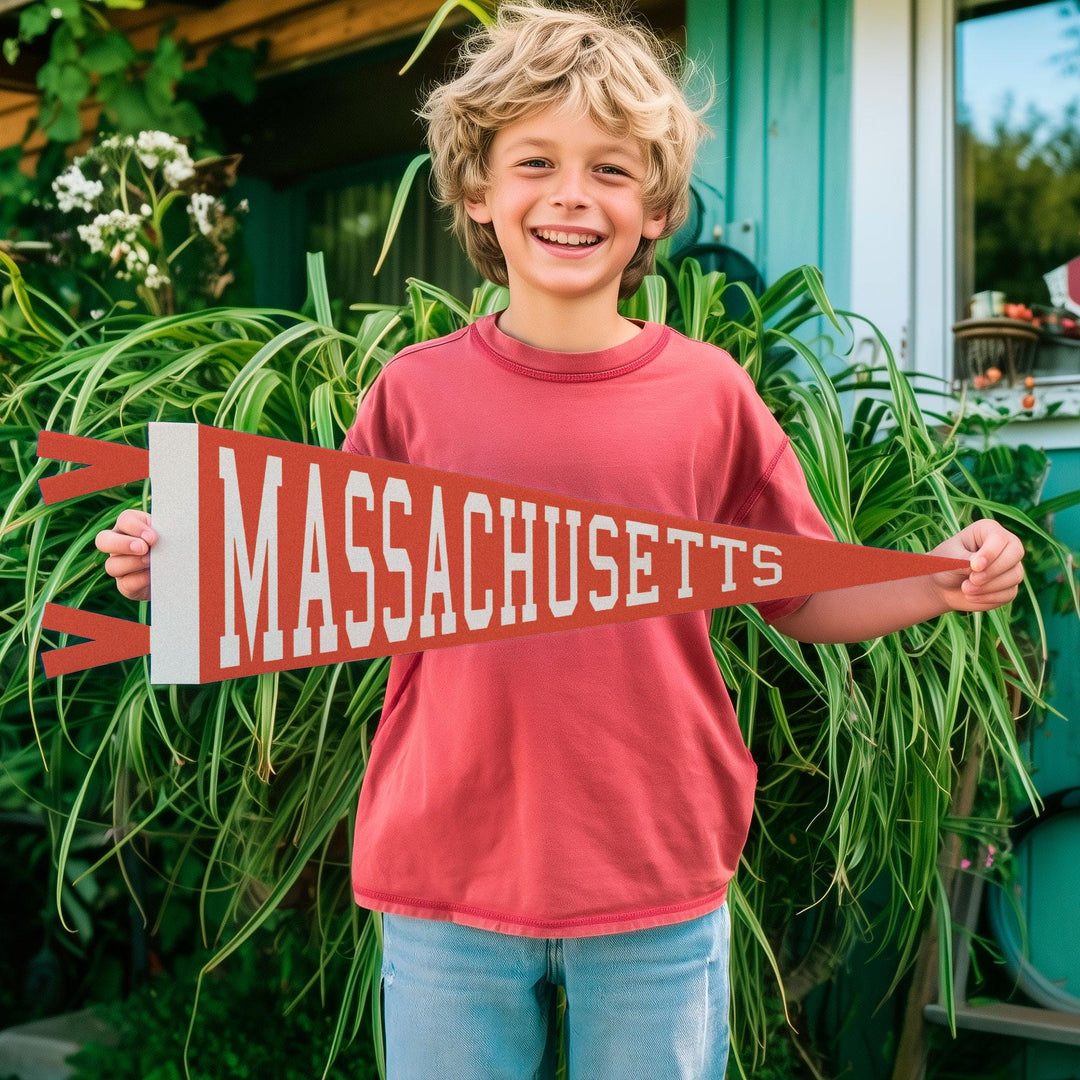 Massachusetts Varsity Felt Pennant