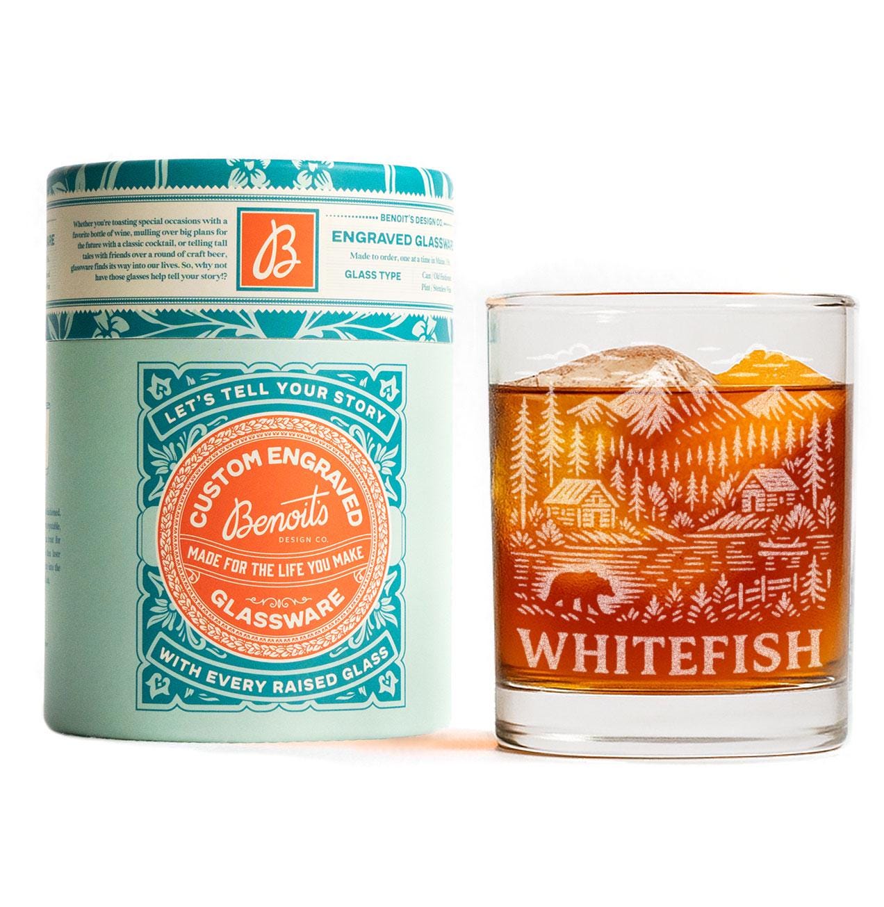 Whitefish Montana Glass