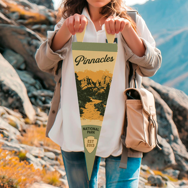 Pinnacles National Park Felt Pennant
