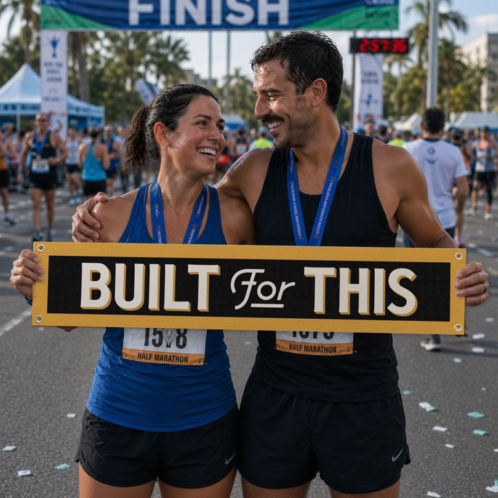 Built For This Felt Banner