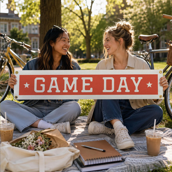 Game Day Felt Banner