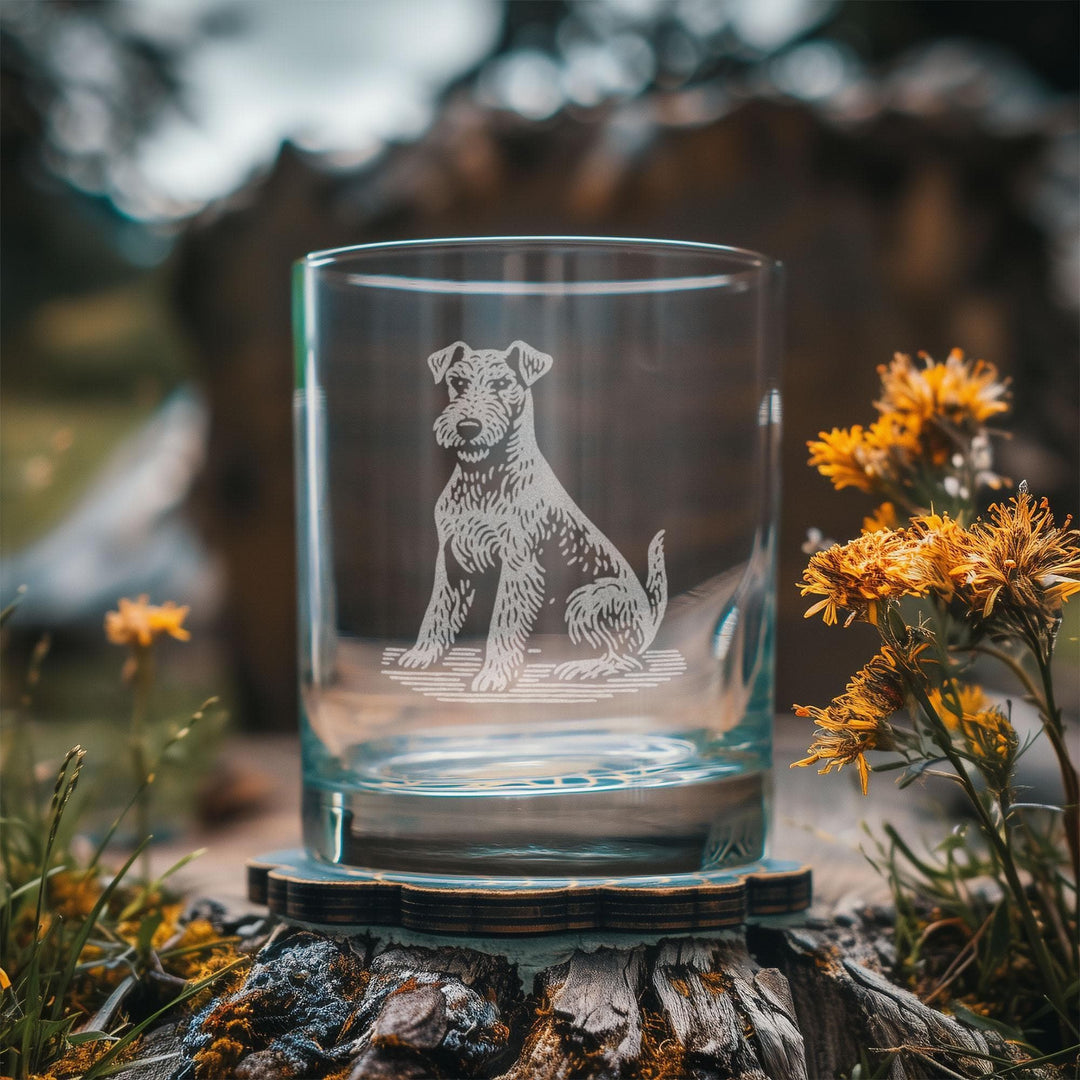 Airedale Terrier Customizable Dog Glasses