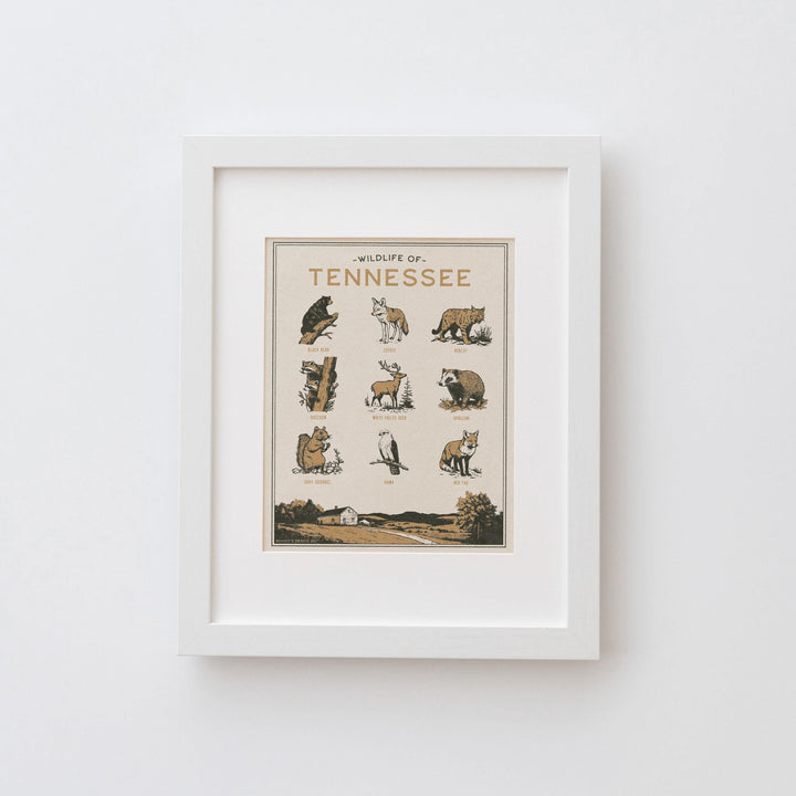 Tennessee Wildlife Print