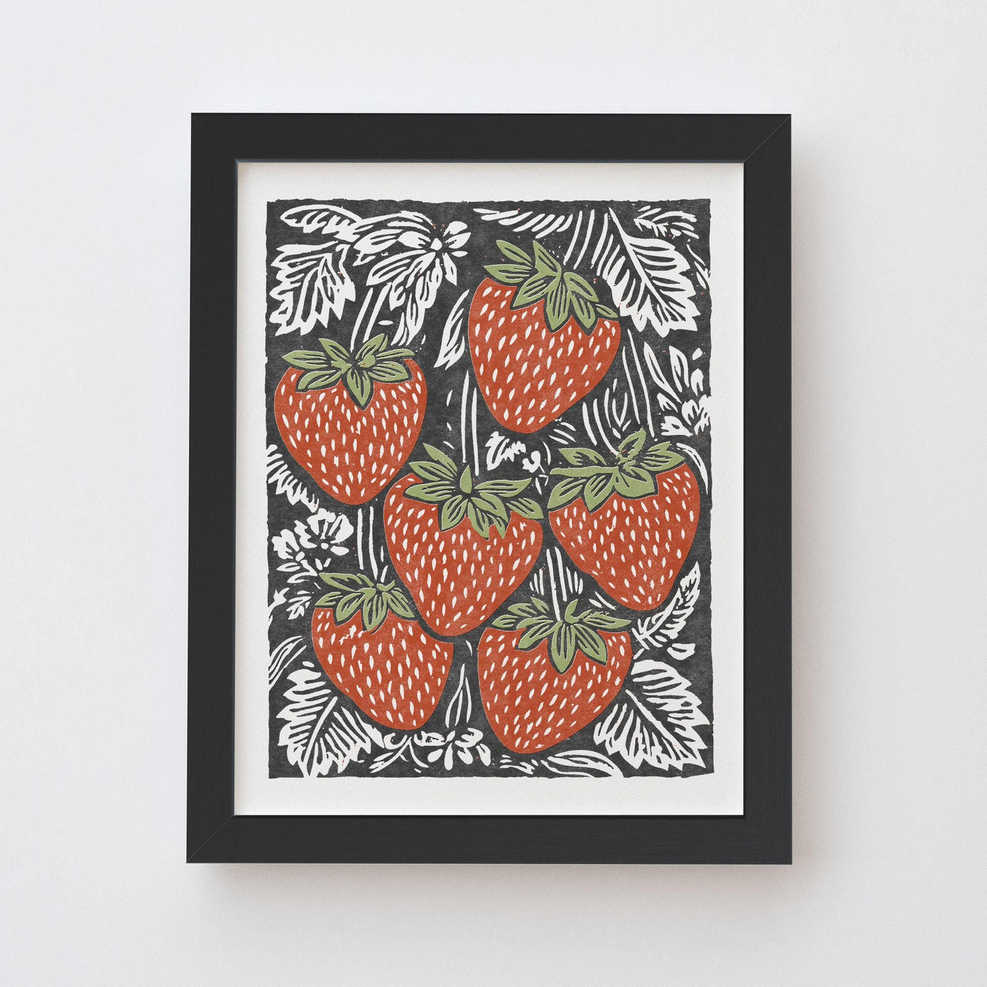 Strawberries Art Print