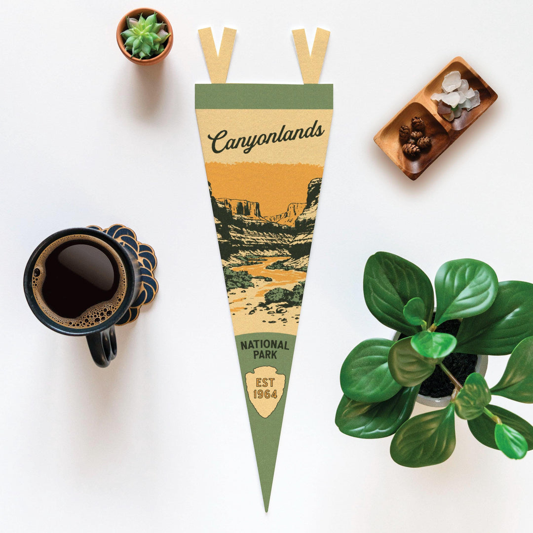 Canyonlands National Park Felt Pennant