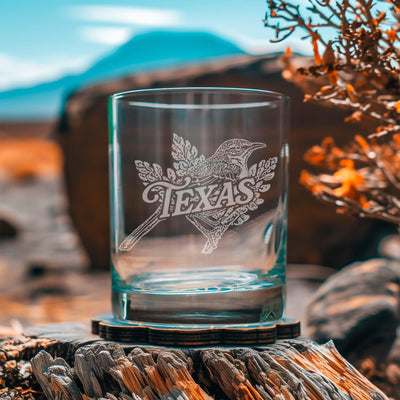 Texas State Bird Glasses