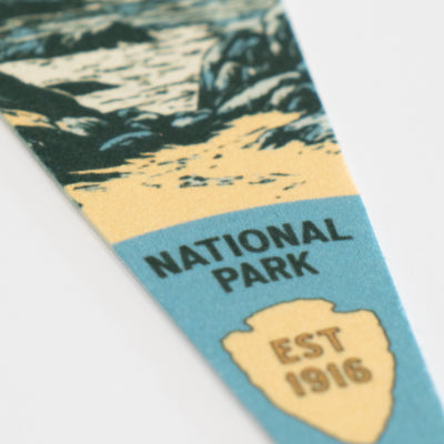 Acadia National Park Felt Pennant