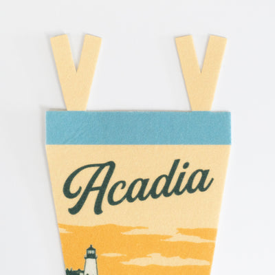 Acadia National Park Felt Pennant
