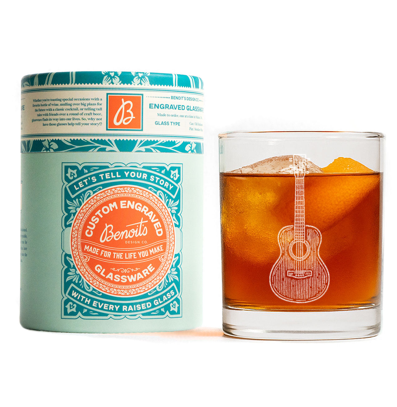 Acoustic Guitar Glasses