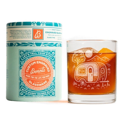 Vintage Camper Glasses