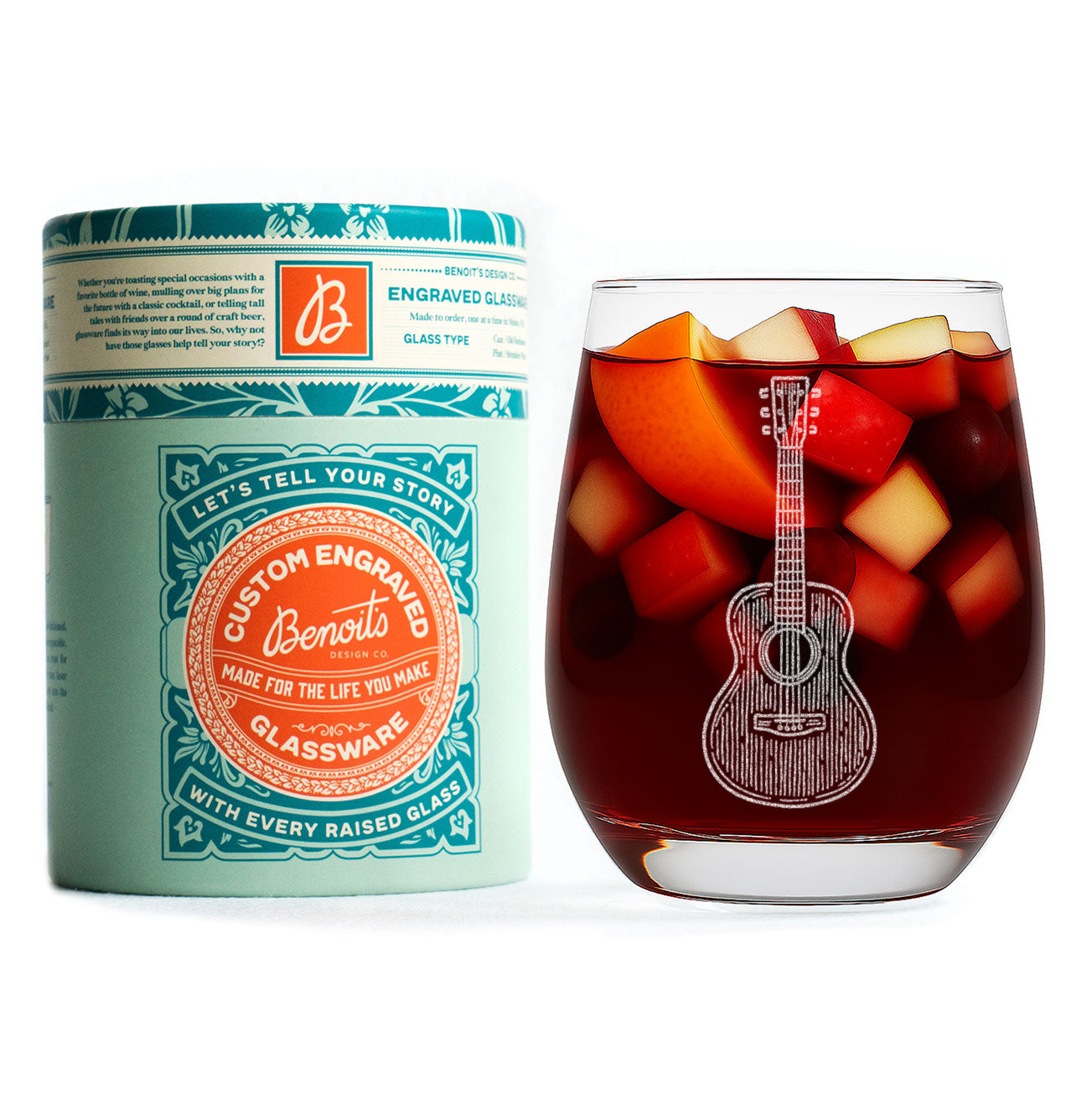 Acoustic Guitar Glasses