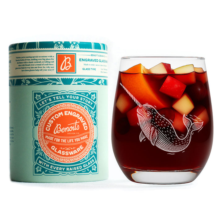 Narwhal Glasses