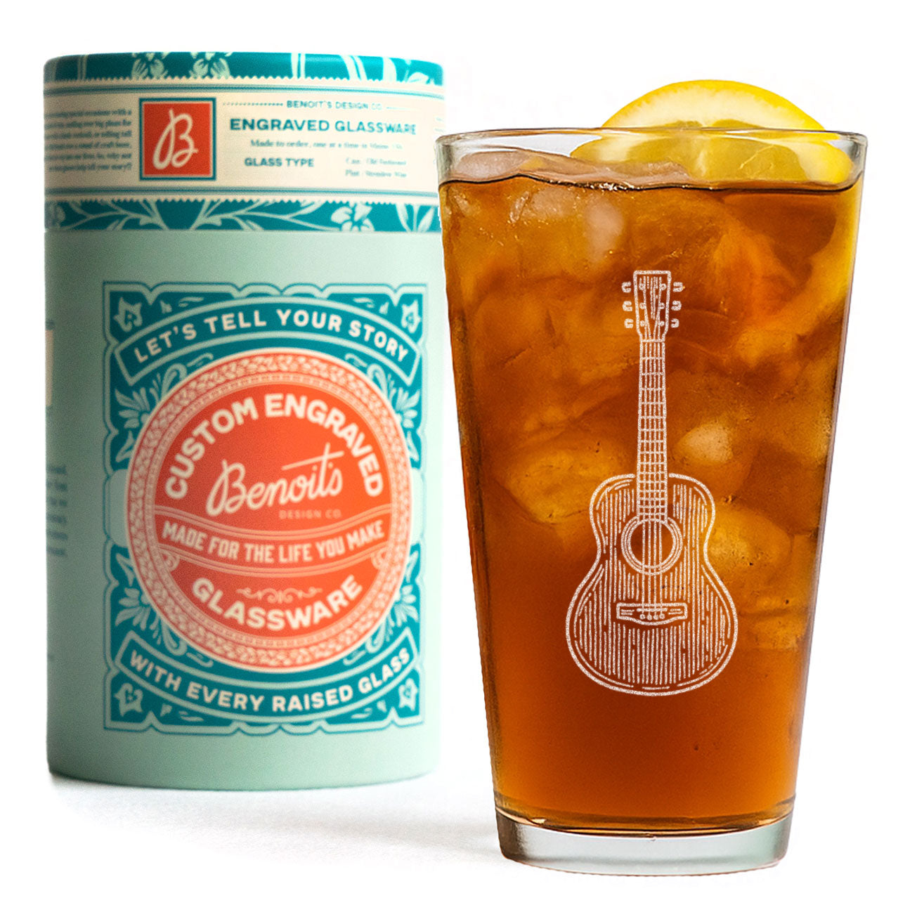 Acoustic Guitar Glasses