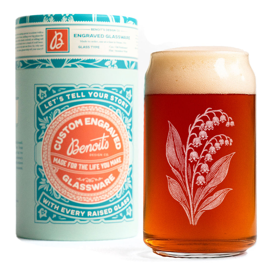 Lily of the Valley Glasses