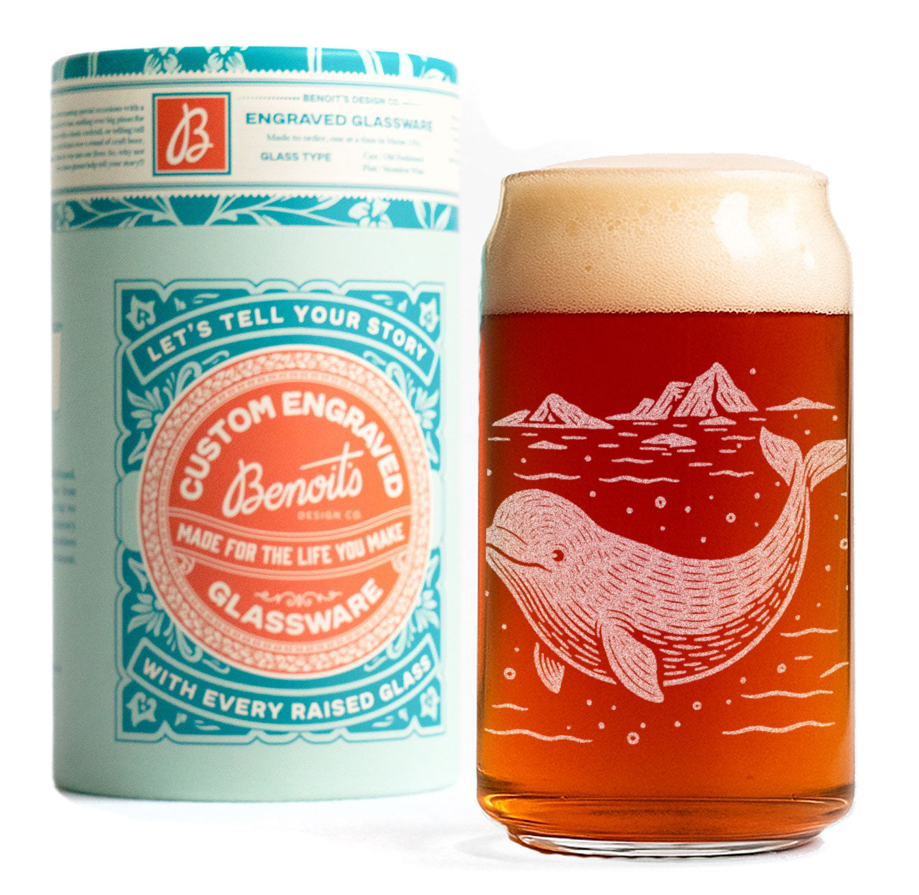 Beluga Whale Glasses