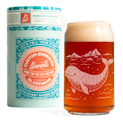 Beluga Whale Glasses