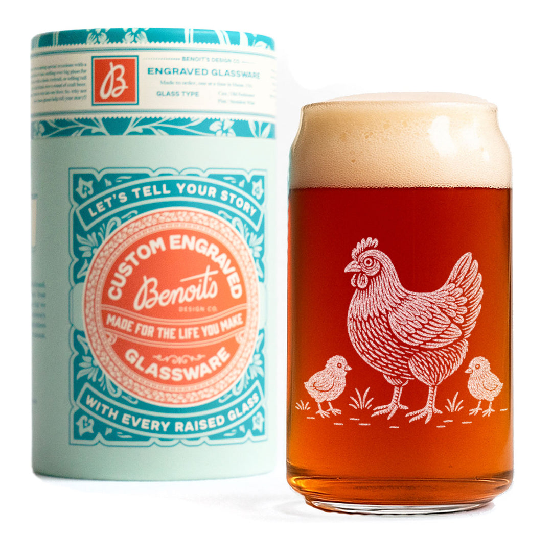 Chickens Glasses