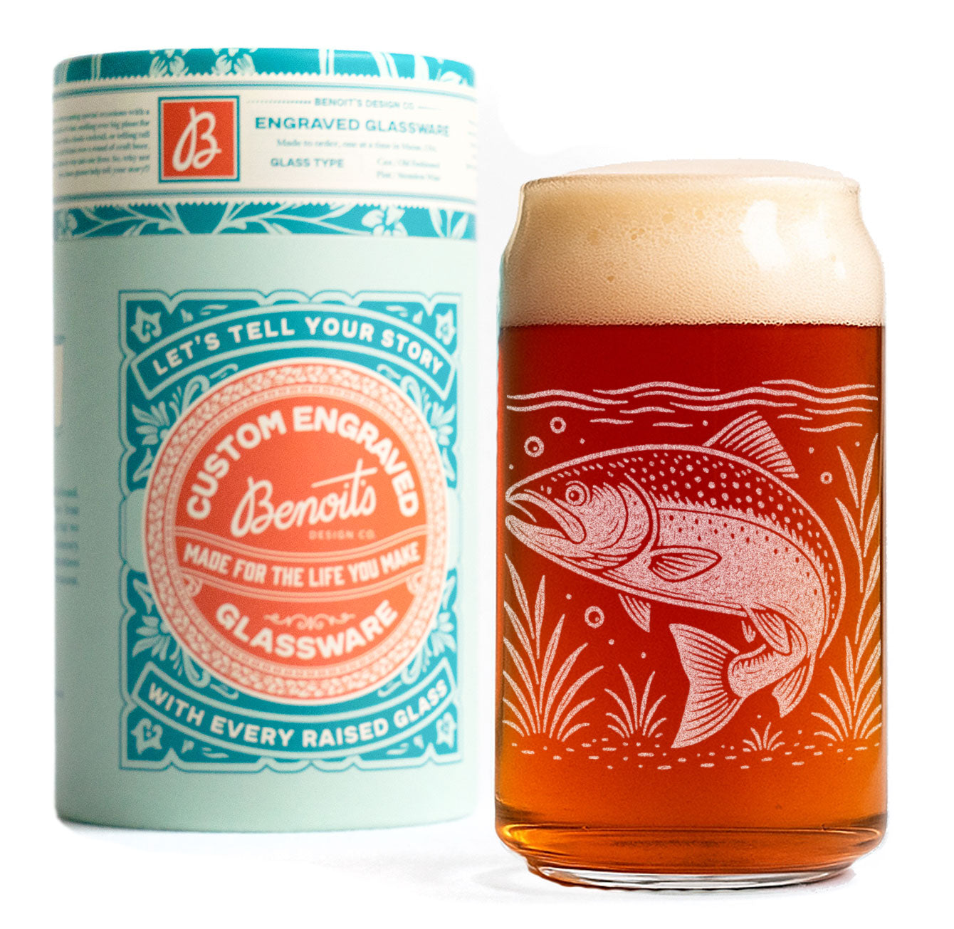 Atlantic Salmon Glasses