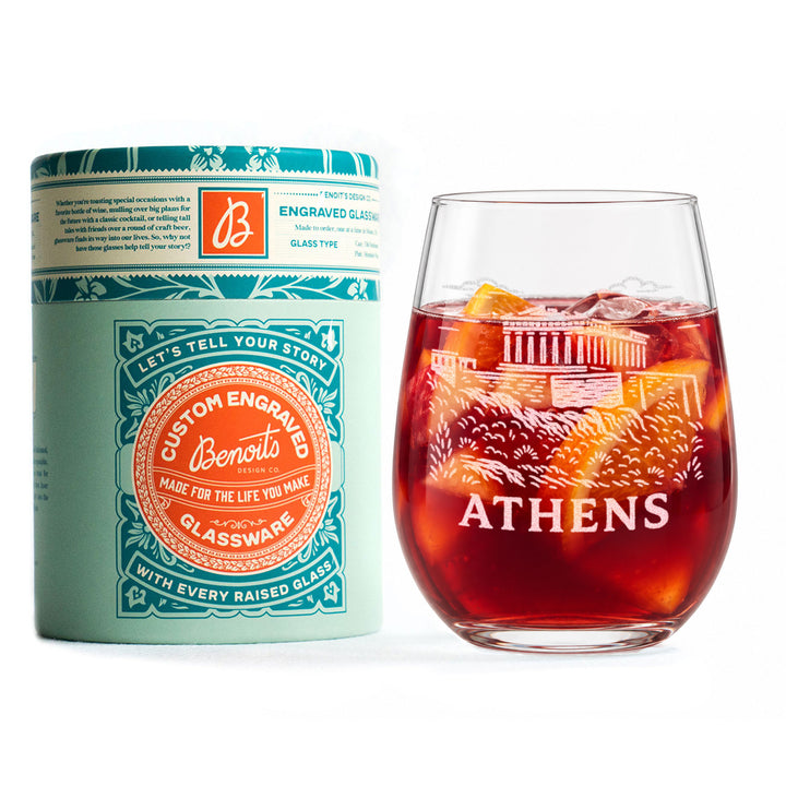 Athens Greece Glasses