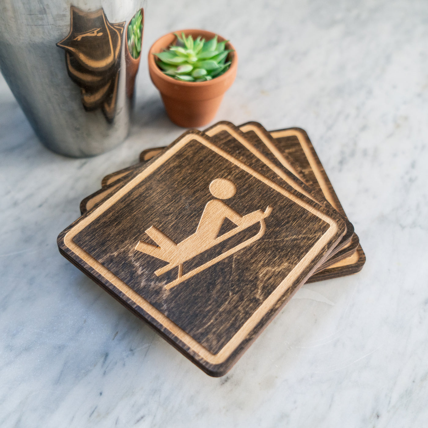 Winter Activities Coasters