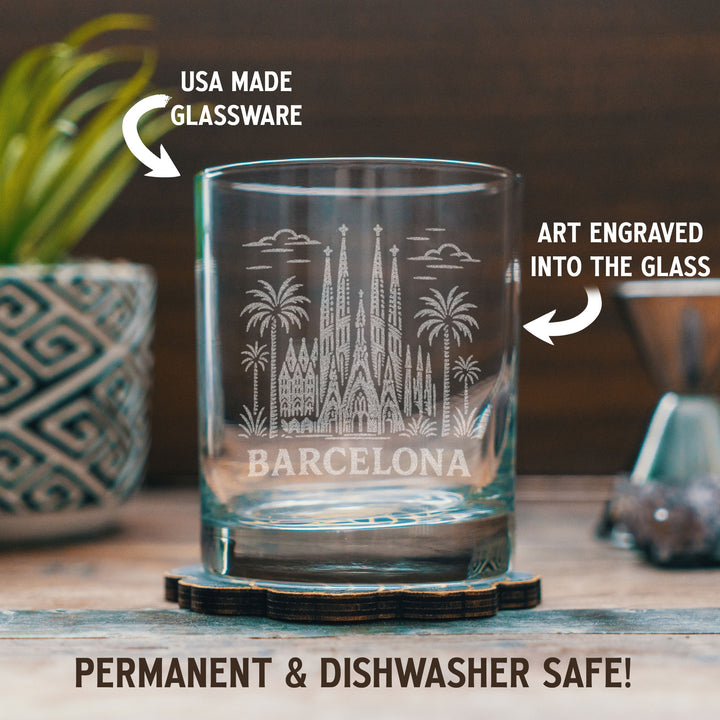 Barcelona Spain Glasses
