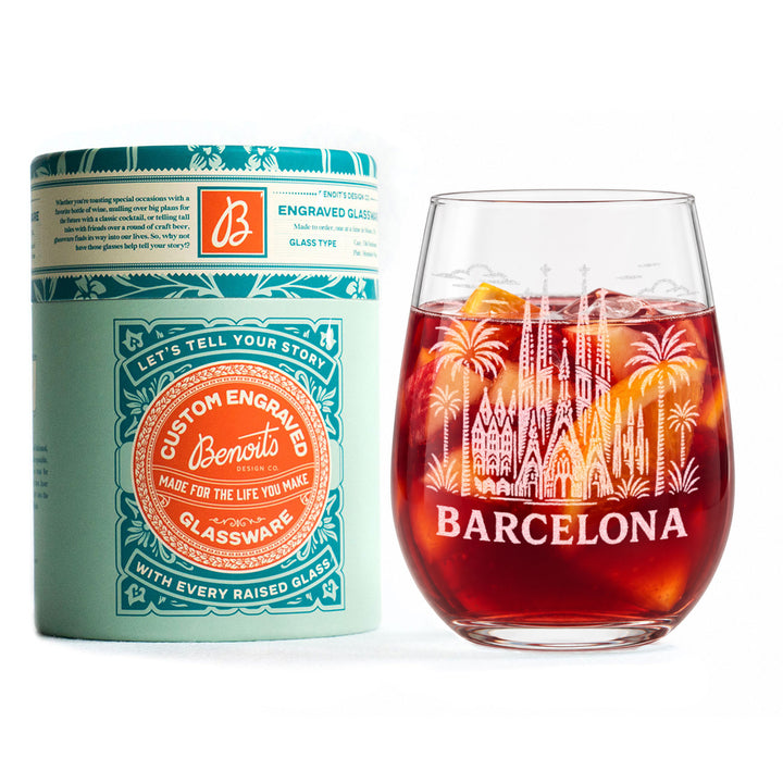 Barcelona Spain Glasses