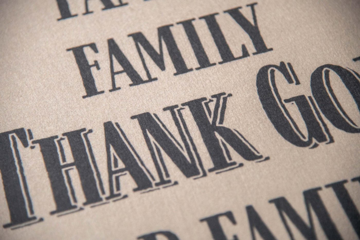 Thank God for Family