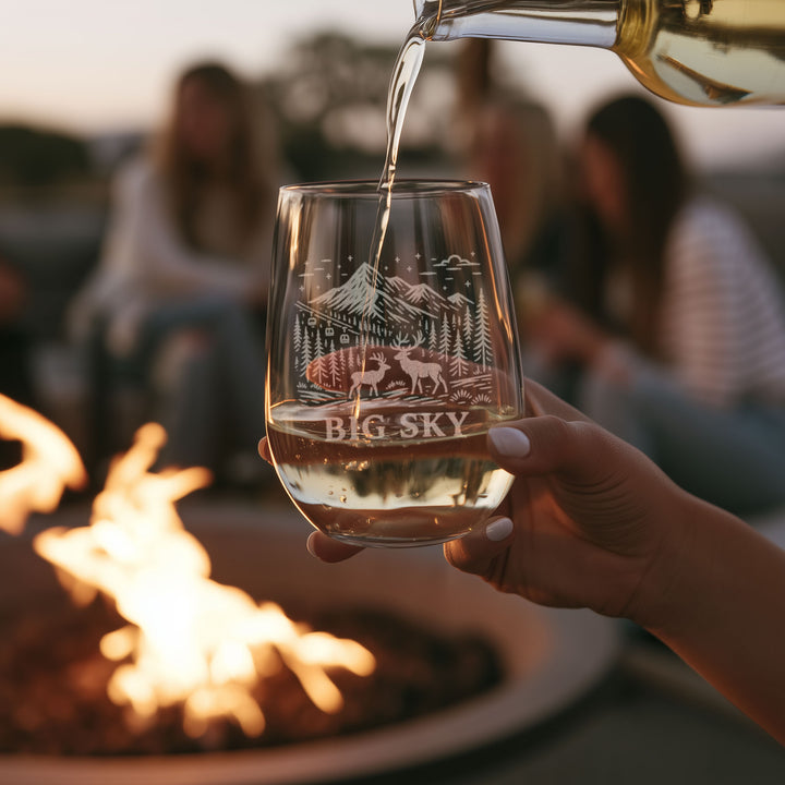 Big Sky Montana Glasses