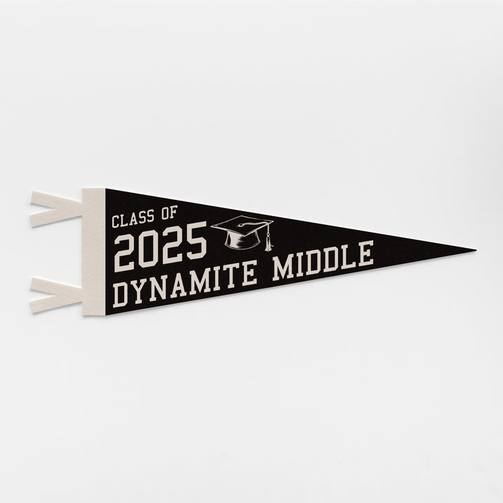 Custom Class of Gift Felt Pennant