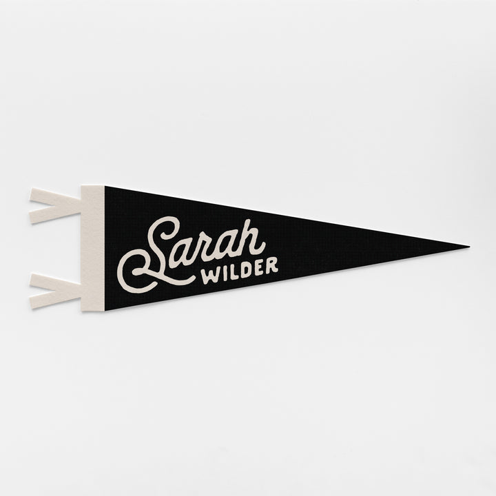 Custom Heritage Name Felt Pennant