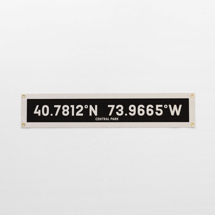 Custom Coordinate Felt Banner