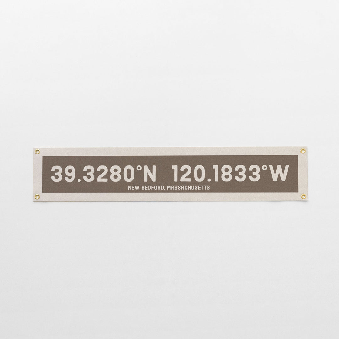 Custom Coordinate Felt Banner