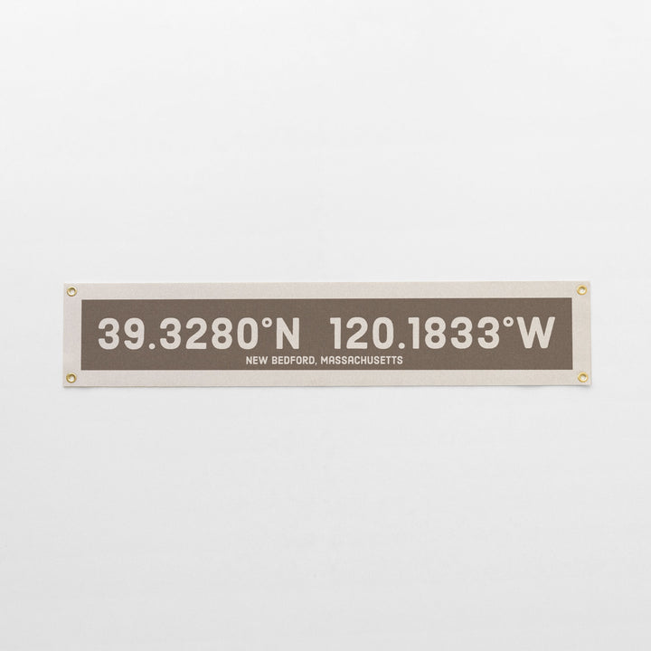 Custom Coordinate Felt Banner