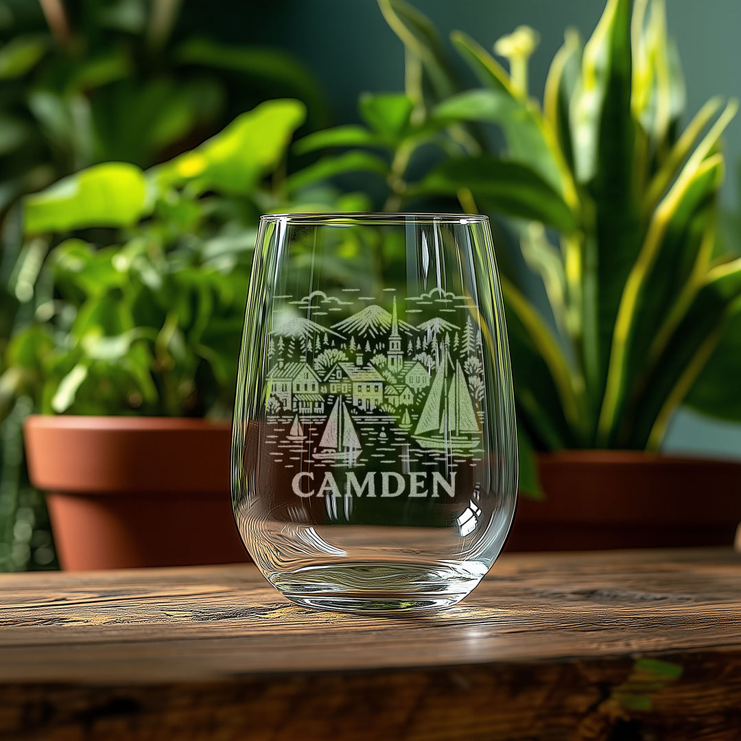 Camden, Maine Glasses